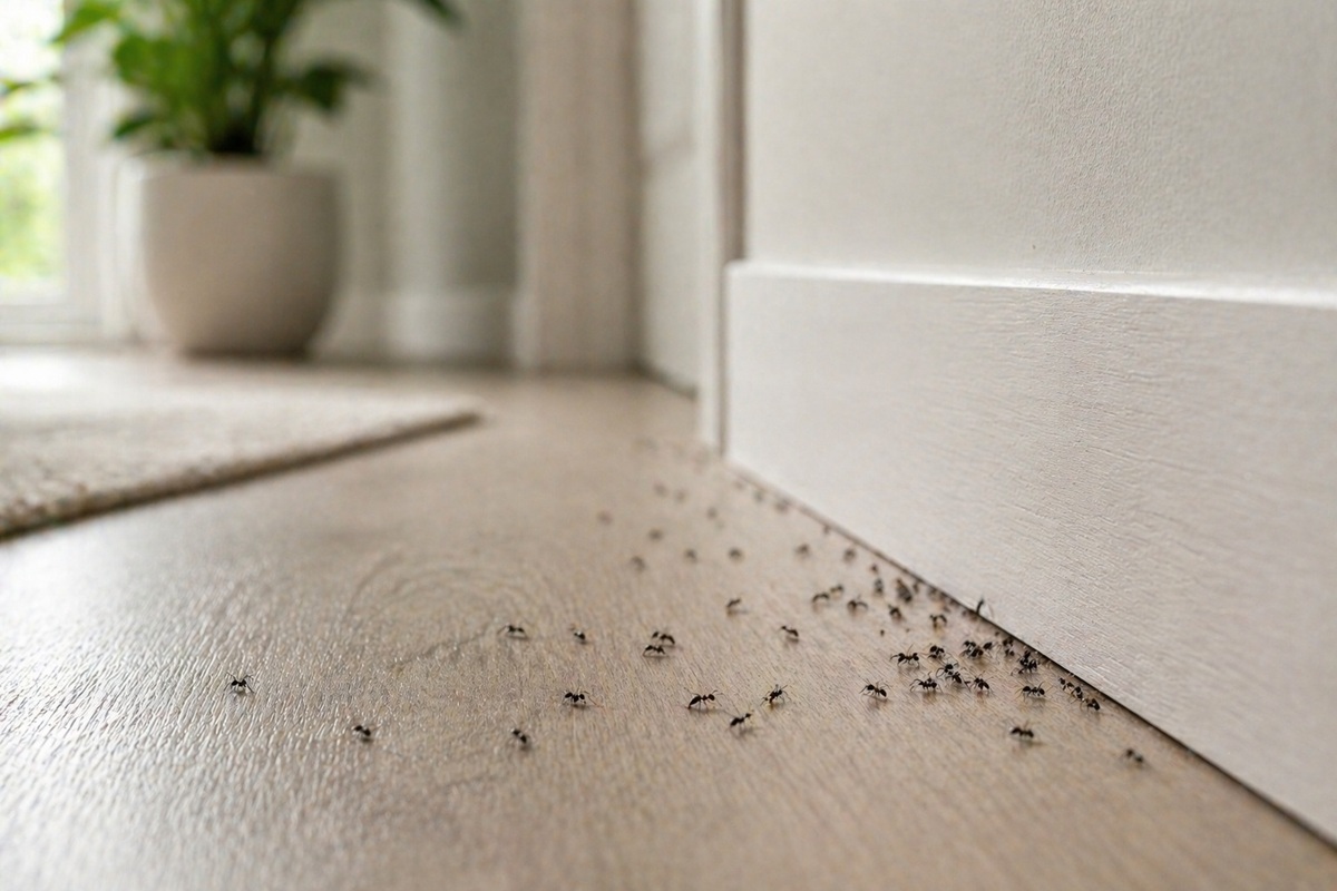 kleine zwarte beestjes in huis